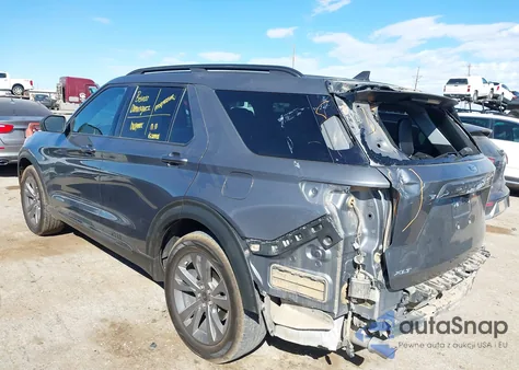 2021 Ford Explorer Xlt из США, поврежденный, VIN 1FMSK7DH0MGB96235